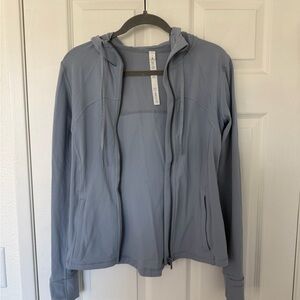 Lululemon Athletica Light Blue Zip-Up Jacket